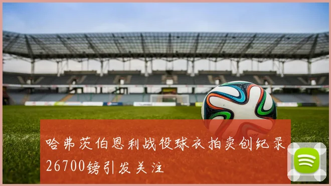 哈弗茨伯恩利战役球衣拍卖创纪录26700镑引发关注