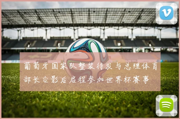 葡萄牙国家队整装待发与总理体育部长合影后启程参加世界杯赛事